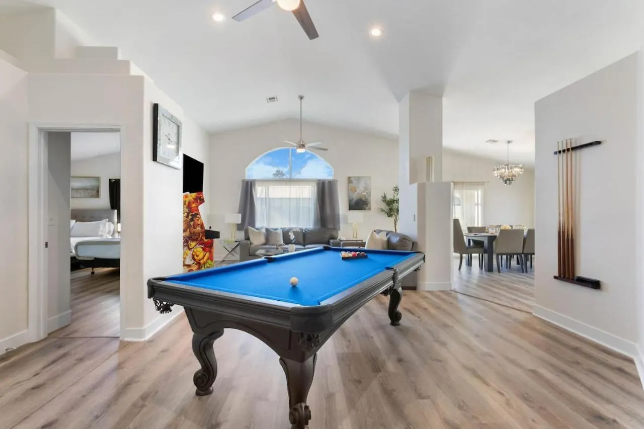 別荘 ラスベガス 4Br Getaway With Pool And Billiardヴィラ