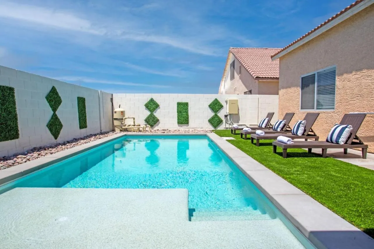 ラスベガス 4Br Getaway With Pool And Billiardヴィラ 別荘